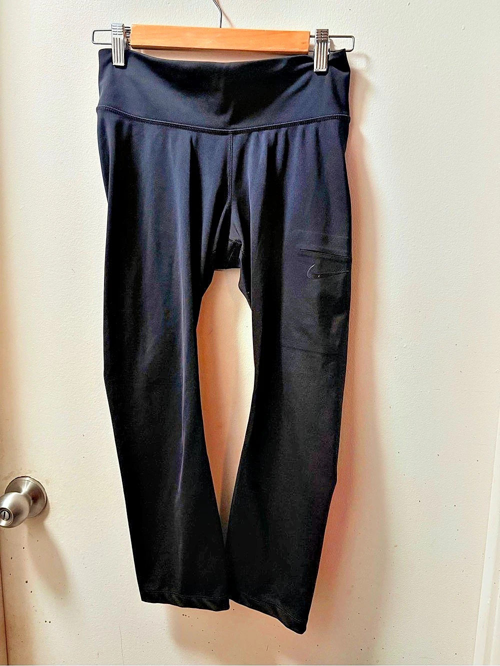 Nike Dri-FIT Running Leggings with Zipper Pocket Running Leggings Black size m